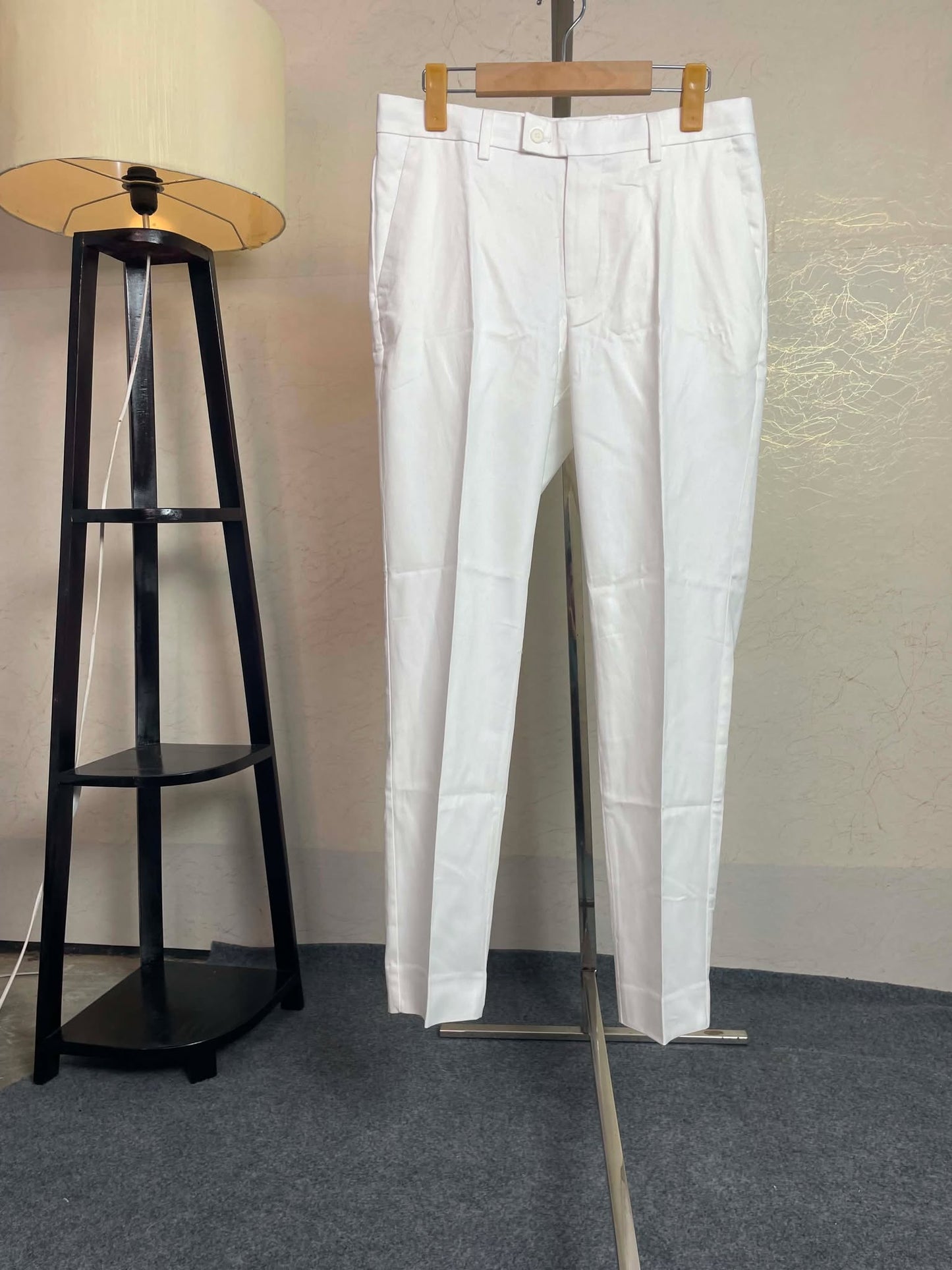 Calvin Klein Formal Pant || White