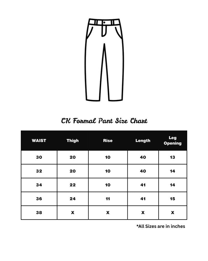 Calvin Klein Formal Pant || Off White