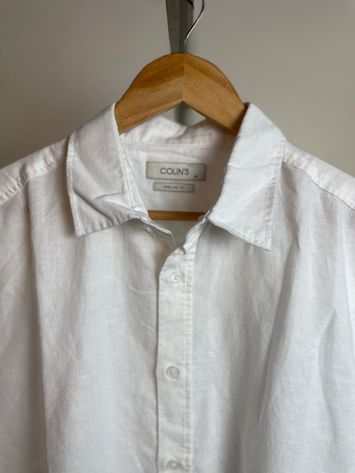 Remi Cotton Shirt | Colllin's Brand | White