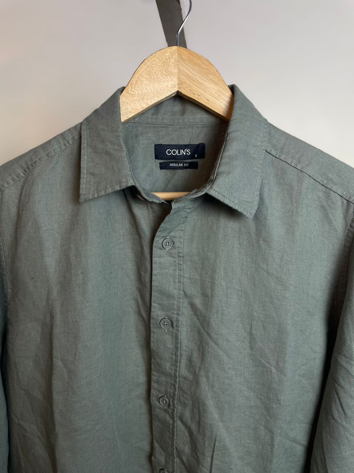 Remi Cotton Shirt | Colllin's Brand | Dark Grey