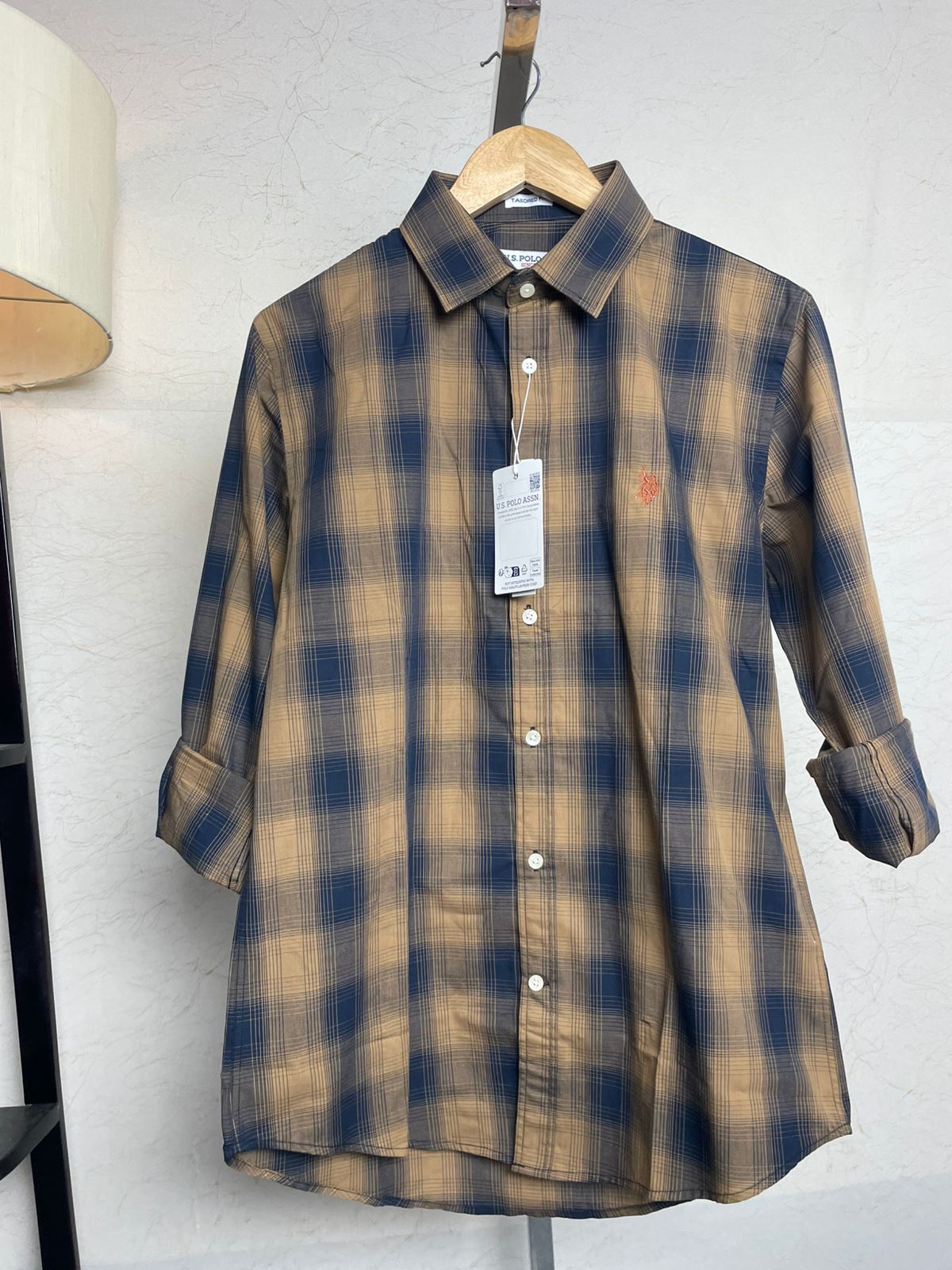 Full Sleeve Shirt | US Polo | Brown