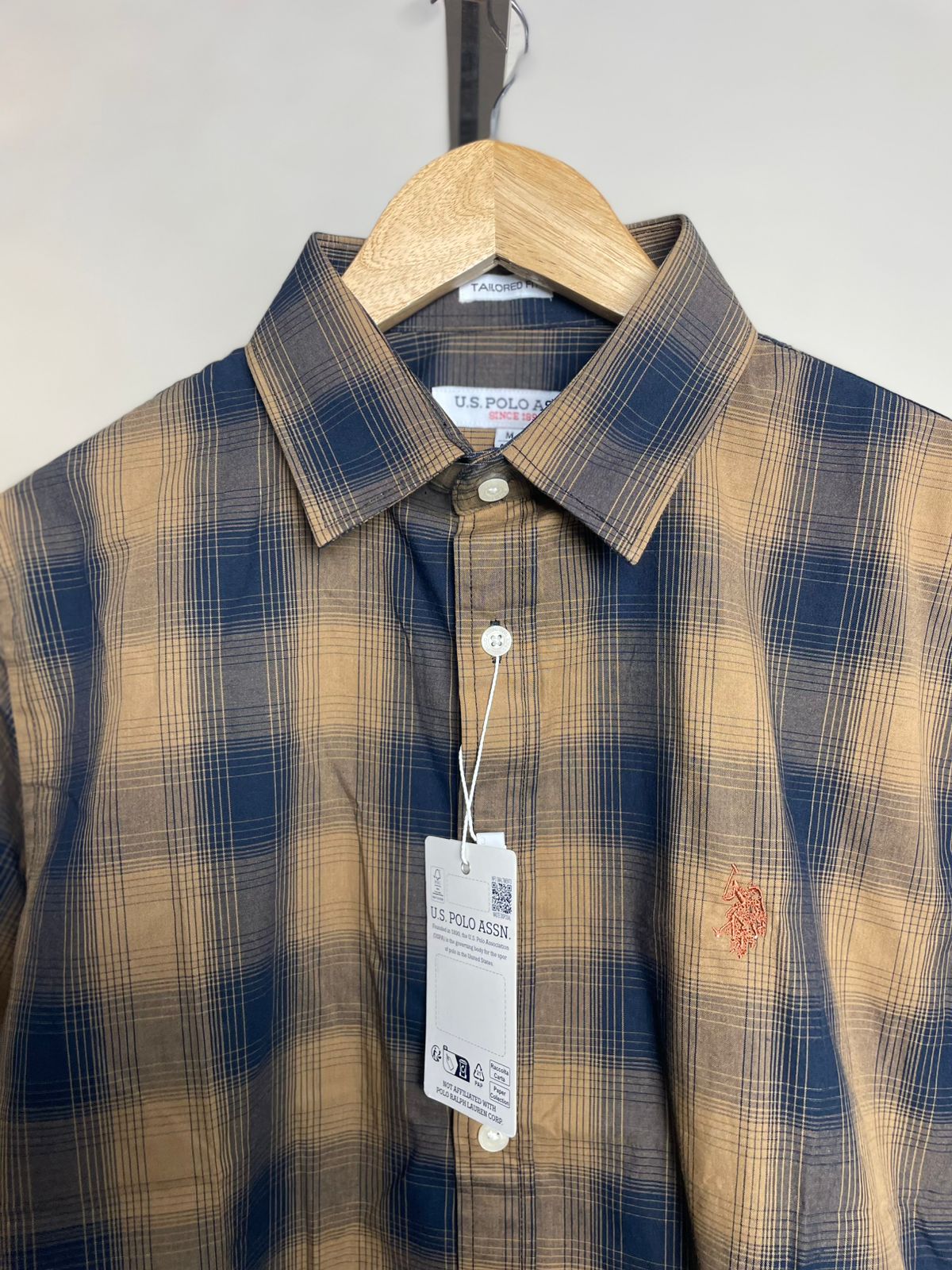 Full Sleeve Shirt | US Polo | Brown