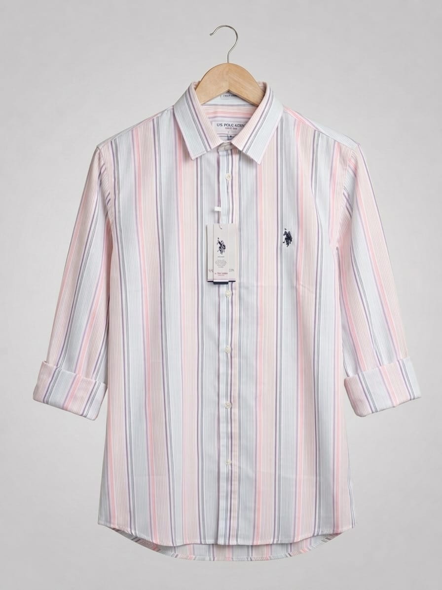 Full Sleeve Shirt | US Polo | White