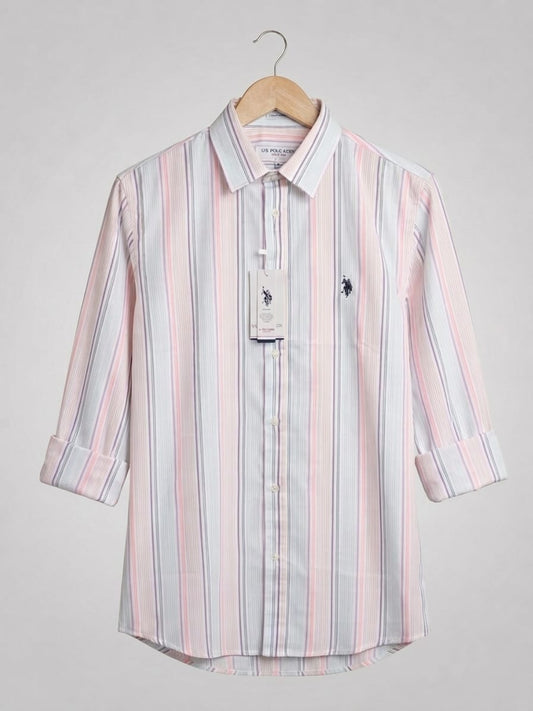 Full Sleeve Shirt | US Polo | White