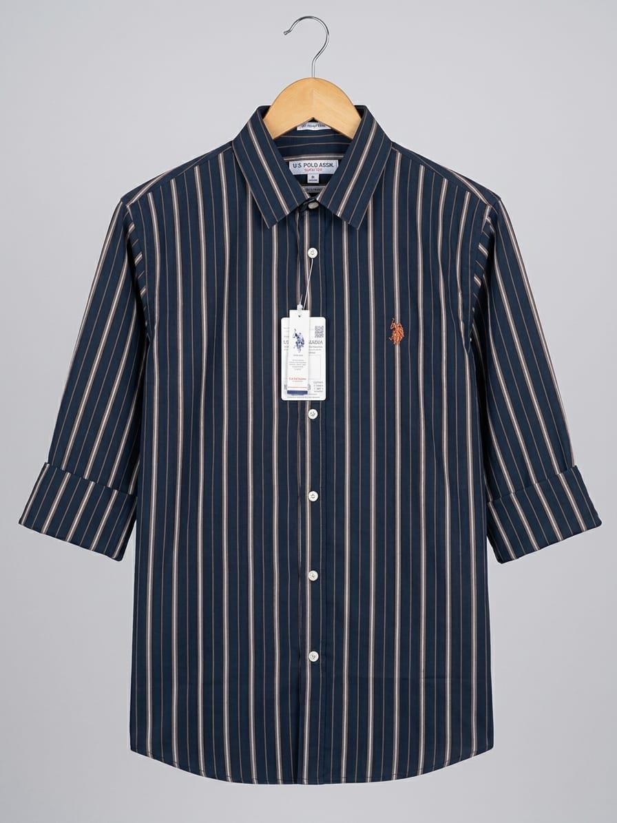 Full Sleeve Shirt | US Polo | Black
